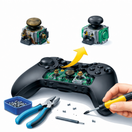 Réparation Joystick manette...